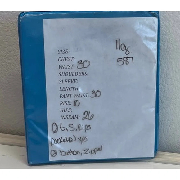 Tagoo Womens Size L Black Nylon Straight Legging Pants - Picture 8 of 8